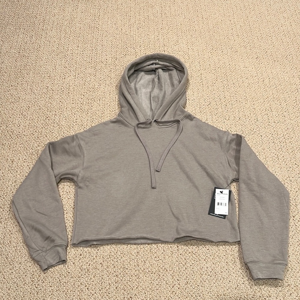 BELLA+CANVAS  Crop Hoodie
